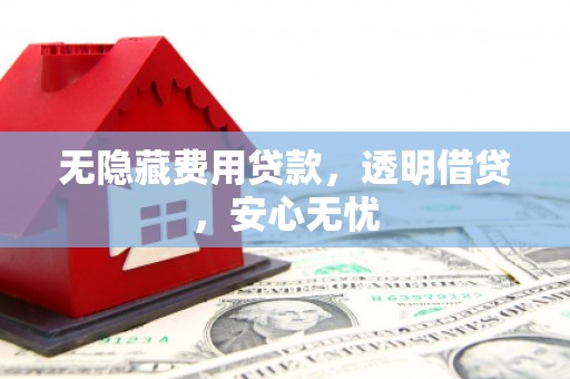 湟中无隐藏费用贷款，透明借贷，安心无忧