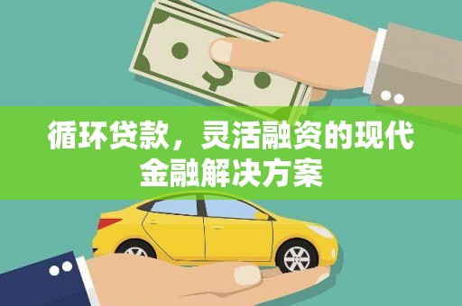 湟中循环贷款，灵活融资的现代金融解决方案