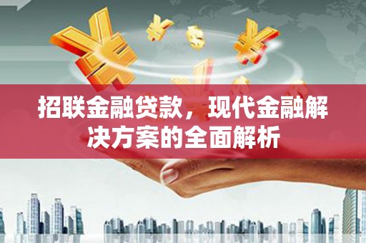 湟中招联金融贷款，现代金融解决方案的全面解析