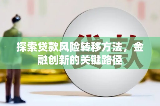 湟中探索贷款风险转移方法，金融创新的关键路径