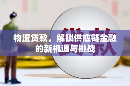 湟中物流贷款，解锁供应链金融的新机遇与挑战