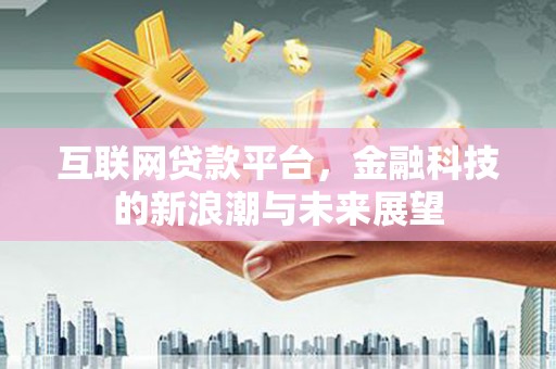 湟中互联网贷款平台，金融科技的新浪潮与未来展望