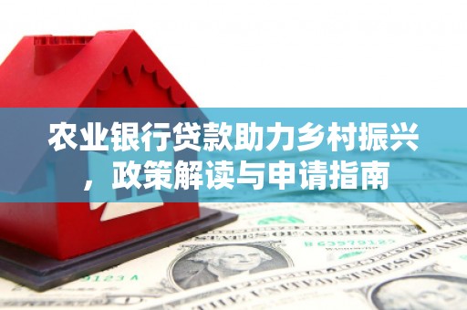湟中农业银行贷款助力乡村振兴，政策解读与申请指南